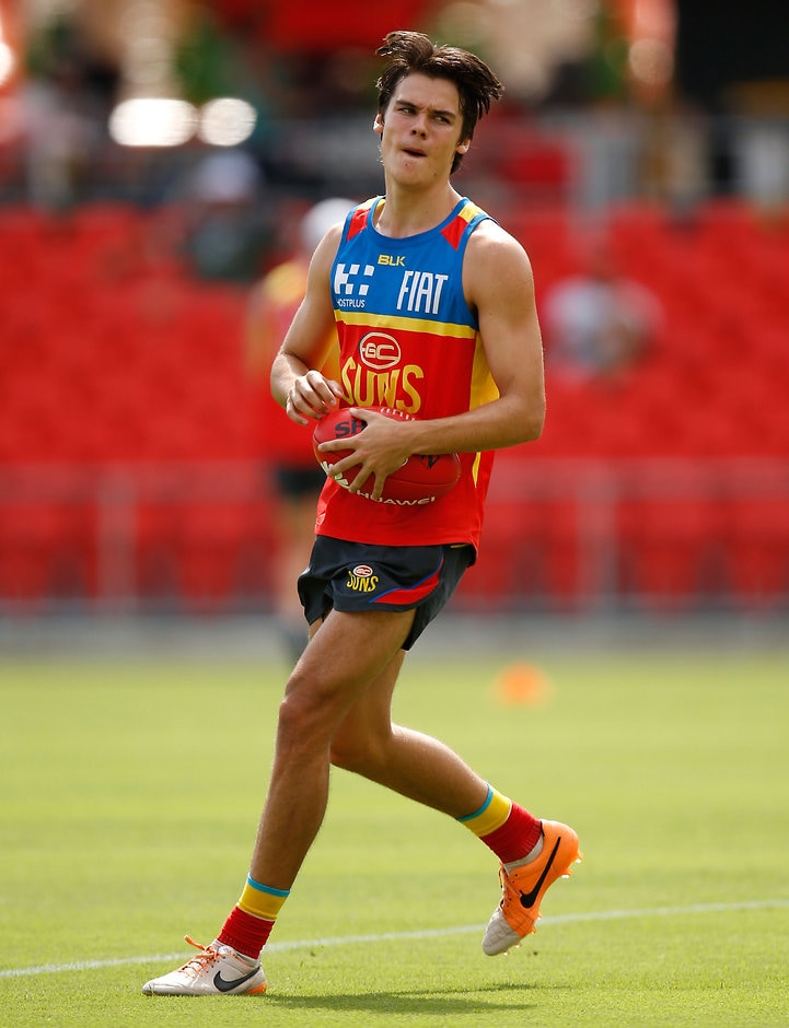AFL 2015 Training - Gold Coast 171215 Jack Bowes in action for the Suns in a pre-season training session - ${keywords}